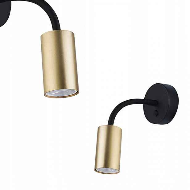 Nástěnná tubička na rameni Eye Flex Brass S závit GU10 Nowodvorski