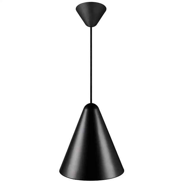 Závěsná lampa Nono 23 Nordlux 1 světelné body E27 40W max černá, kov