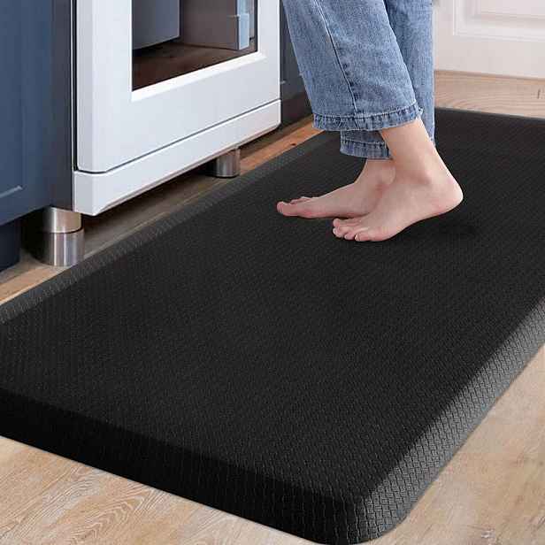 Carvapet protiúnavová kuchyňská podložka 44x99 cm černá