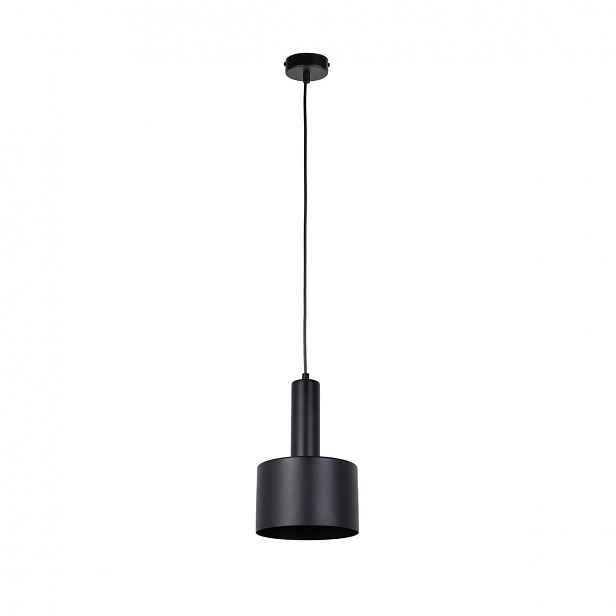 Pendel Závěsné svítidlo Vitrum 1xE27 15W Černá Skleněná Sigma Lighting 120 cm