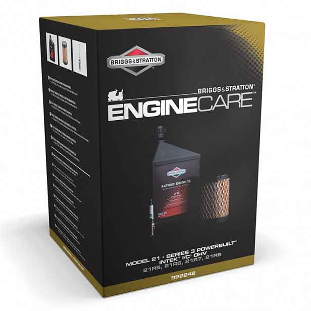 Servisní sada motoru Briggs Stratton 992242 olej filtr svíčka mtd re125