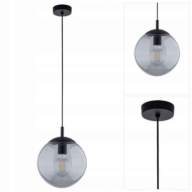 Černá závěsná lampa Esme, moderní forma nad jídelní stůl Tk Lighting