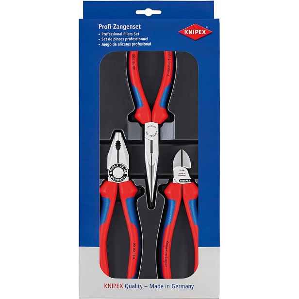 Kleště 3 kusy Knipex montážní Knipex 00 20 11
