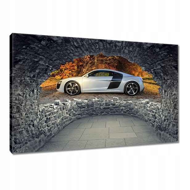 Obrazy 120x80 Bílé Audi Tt