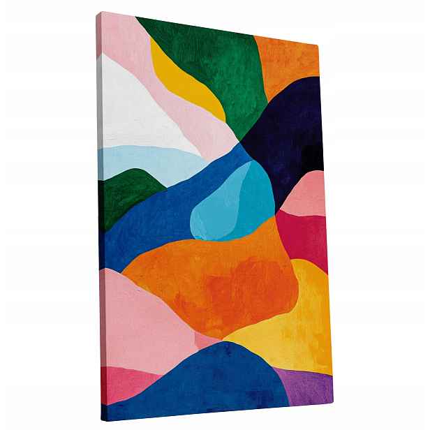 Obraz na plátně Barevný Abstraktní Světlý do domu obývacího pokoje 80x120
