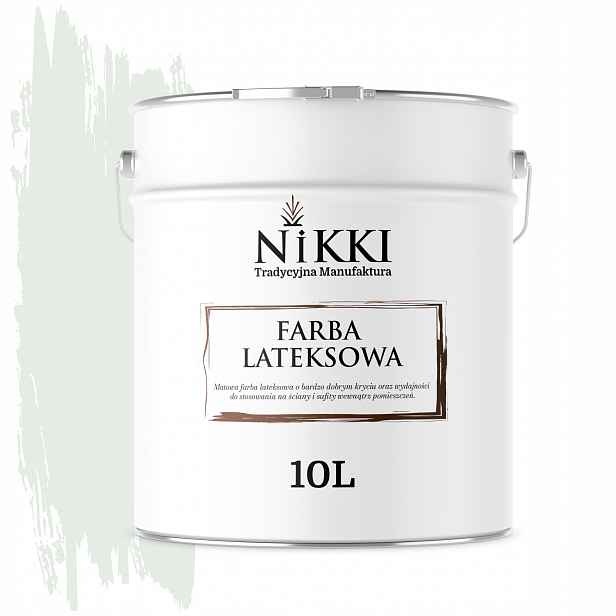 Barva Bílá Zlomená Do Zeleň Barvy H1881 10L Hluboká Matná Na Stěny