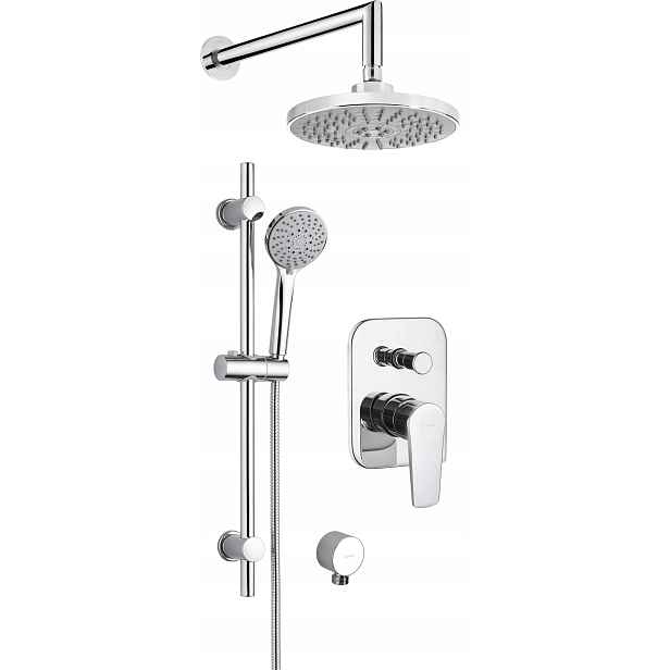 Luxusní sprchový set pod omítku s pákovou baterií