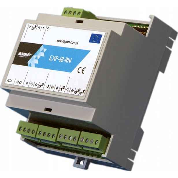 Modul Expandér vstupů Ropam EXP-I8-RN-D4M – 8 přídavných vstupů