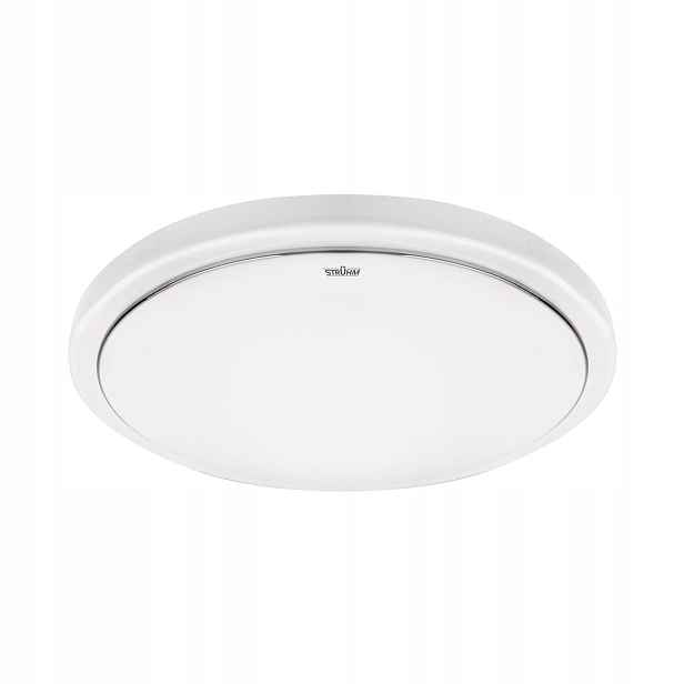 Struhm Sola Stropní Svítidlo Led 14W Ø26cm senzor pohybu IP44 koupelnový bílý
