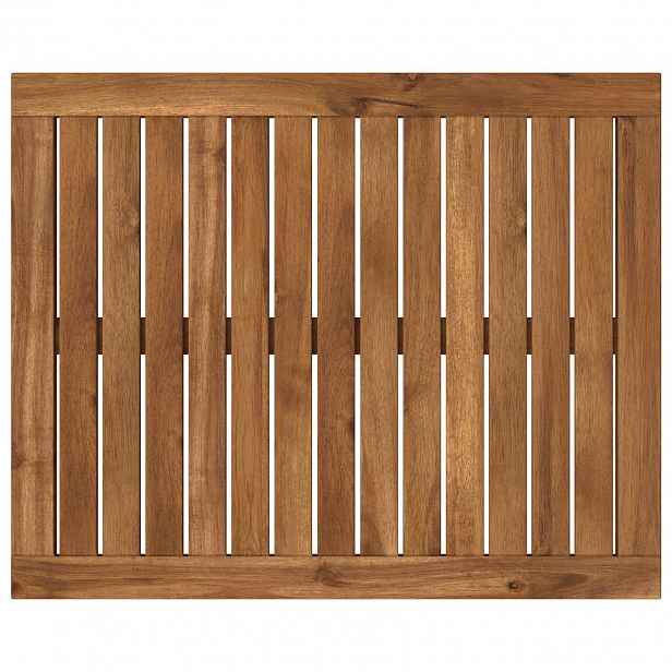vidaXL Deska stolu 60,5 x 49 x 2 cm Obdélníkový Masivní akátové dřevo