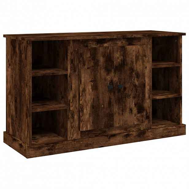 vidaXL Příborník kouřový dub 100 x 35,5 x 60 cm kompozitní dřevo
