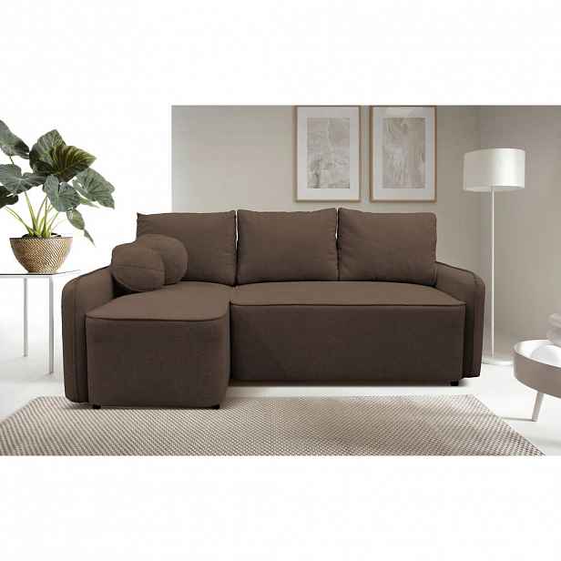 MID.YOU ROHOVÁ SEDAČKA, textil, hnědá