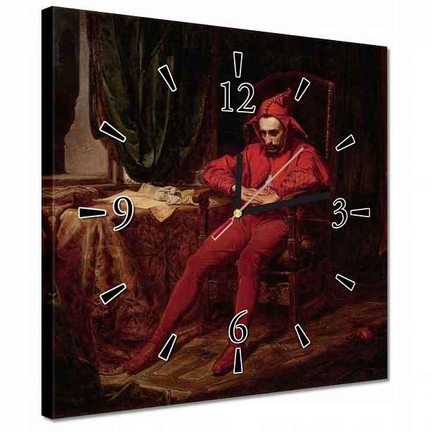 Hodiny 30x30 Staňek během plesu