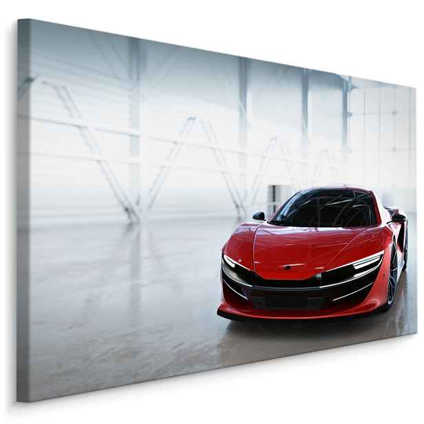 MyBestHome BOX Plátno Červené Sportovní Auto I. Varianta: 30x20