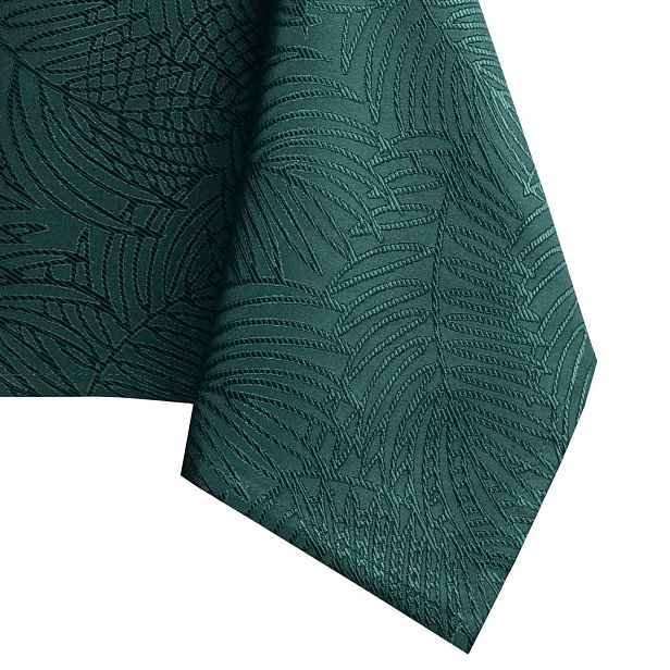 Restilo Kulatý ubrus AmeliaHome GAIA lahvově zelený, velikost r160x160
