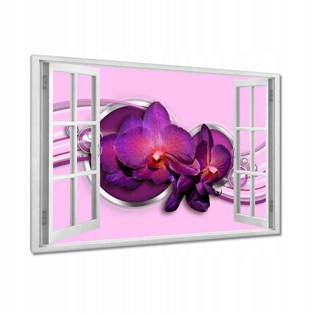 Obrazy 120x80 Fialový orchidej