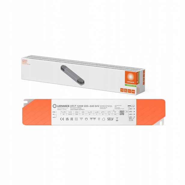 Napájecí zdroj Transformátor pro Led hadicovou pásku 24 V DC 220-240 V Ac 120 W Ledvance