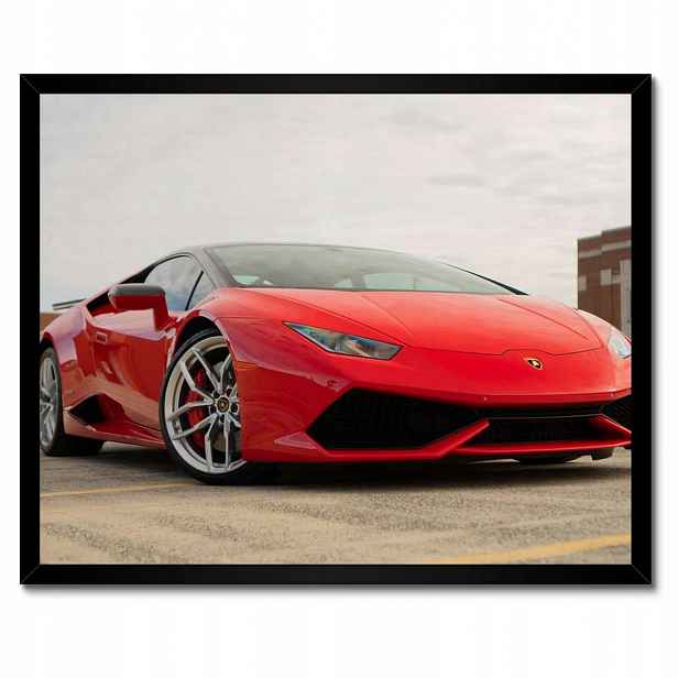 Plakáty v rámu 50x40 Červené Ferrari