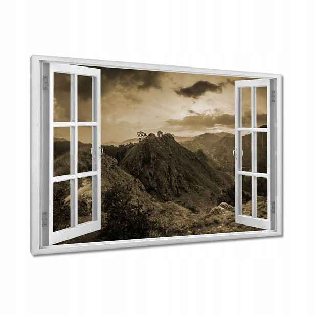 Obrazy 120x80 Hnědá krajina Krajina
