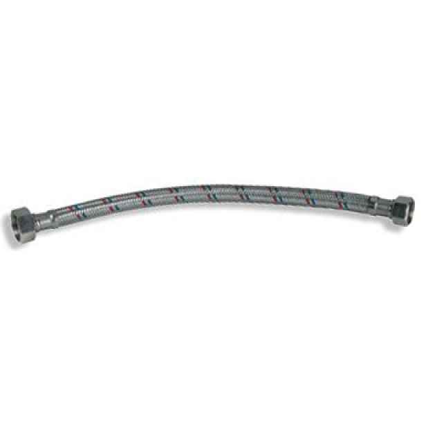 Novaservis Nerezová hadička M3/8" x M3/8" -20cm (101/20)