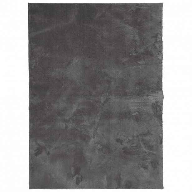 vidaXL Koberec HUARTE krátký vlas měkký a pratelný antracit 120x170 cm