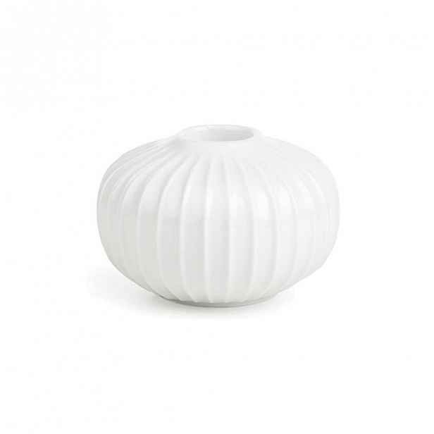 Bílý porcelánový svícen Kähler Design Hammershoi, ⌀ 8 cm