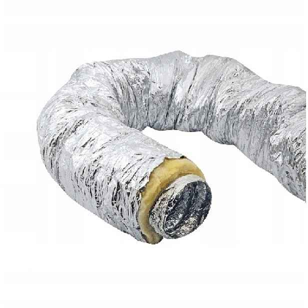 Pružný izolovaný ventilační kabel fi 100 – 10 mb