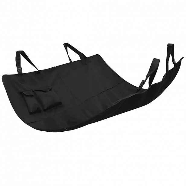 vidaXL Chránič na zadní sedačku pro domácí mazlíčky 148x142 cm černý