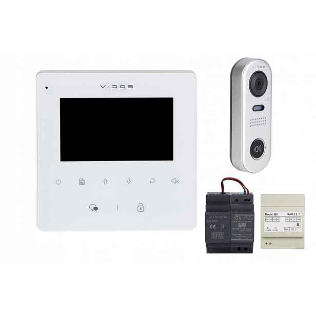 Digitální videodomofon Vidos Duo M1022W S1001