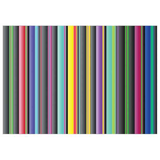 Fototapeta Cylindry a 3D pruhy iluze šedá geometrie 208x146 lepidlo