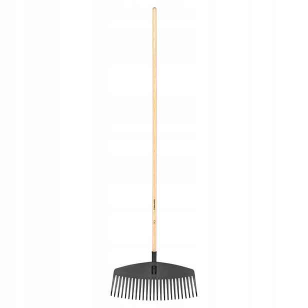Hrábě Na Listí Z Plastu S Tř. Dřevem, Šířka 520 MM, Délka 1630 MM