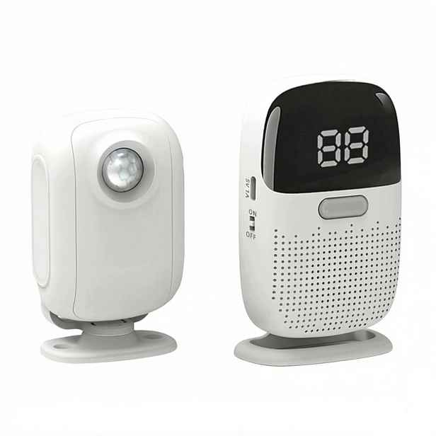 Bezdrátový pohybový senzor ID Pager 300 m Alarm pro domácnost a seniory