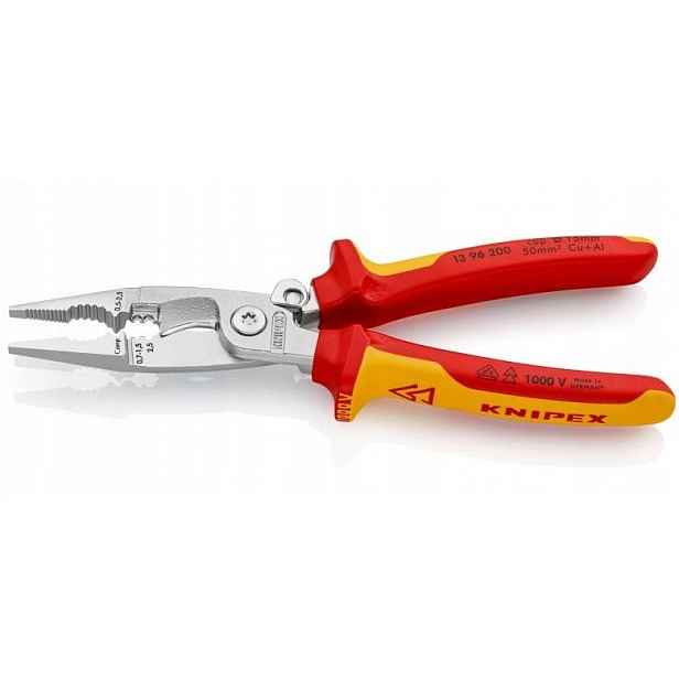 Kleště 6V1 Stahovák Pro Elektroizolaci Kabelů 1000V Vde 13 96 200 Knipex