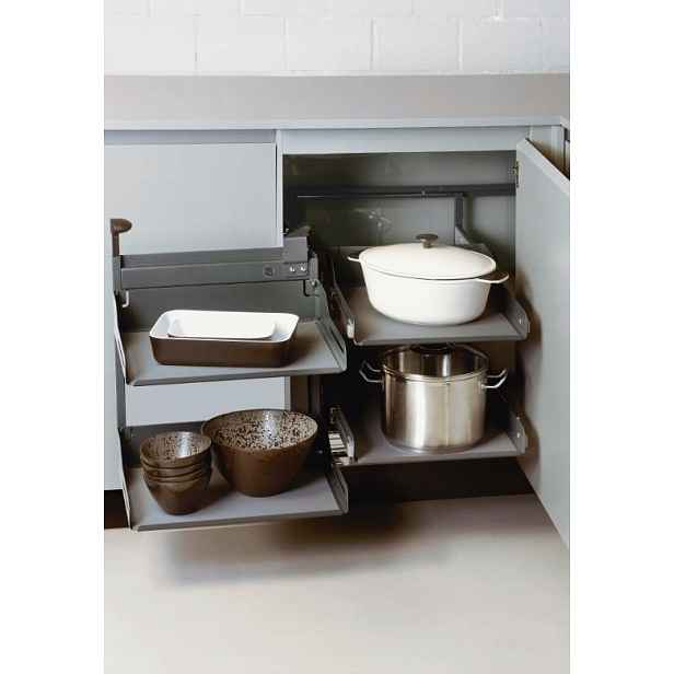 Peka 05.0456.KPL/A Magic Corner Comfort Libell 1000/ 600/ levý/ antracit