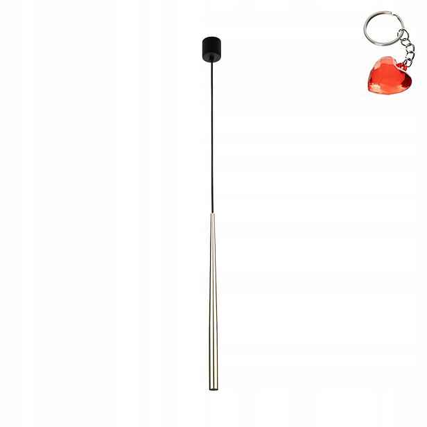 Stropní Svítidlo Závěsná lampa Piano Černá Metal G9 Nastavitelná pro Tk Lighting