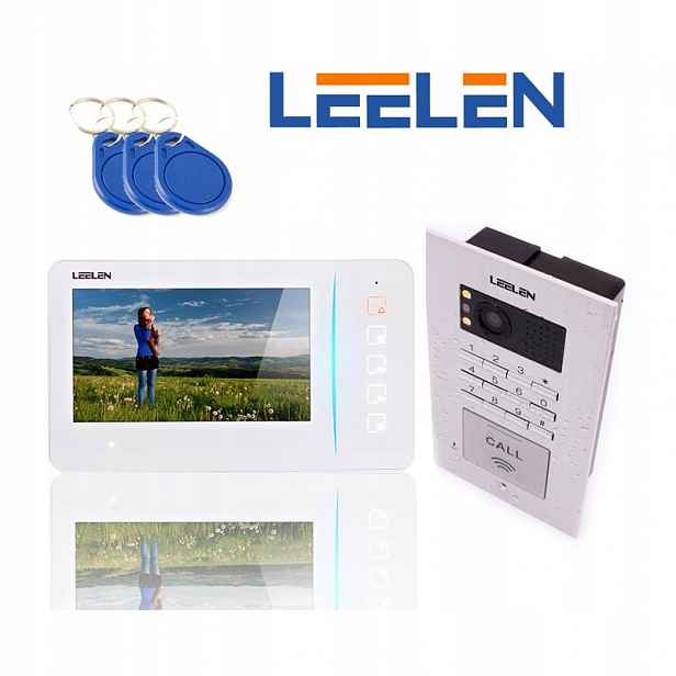 Videodomofon 7 palců JB305_N60w_No18pc s šifrovačem
