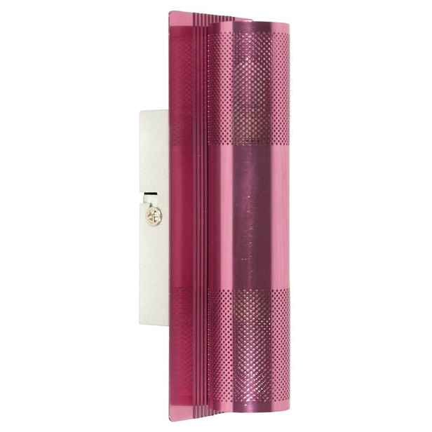 Fialová nástěnná lampa 2x40W Emu