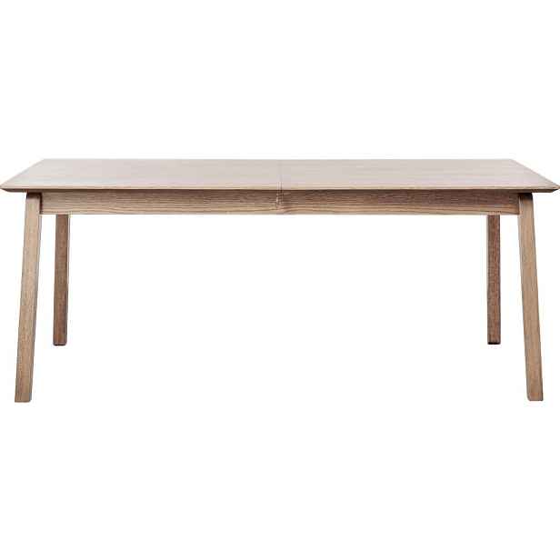 Rozkládací jídelní stůl s přídavnou deskou v dekoru dubu 95x190 cm Bari – Unique Furniture