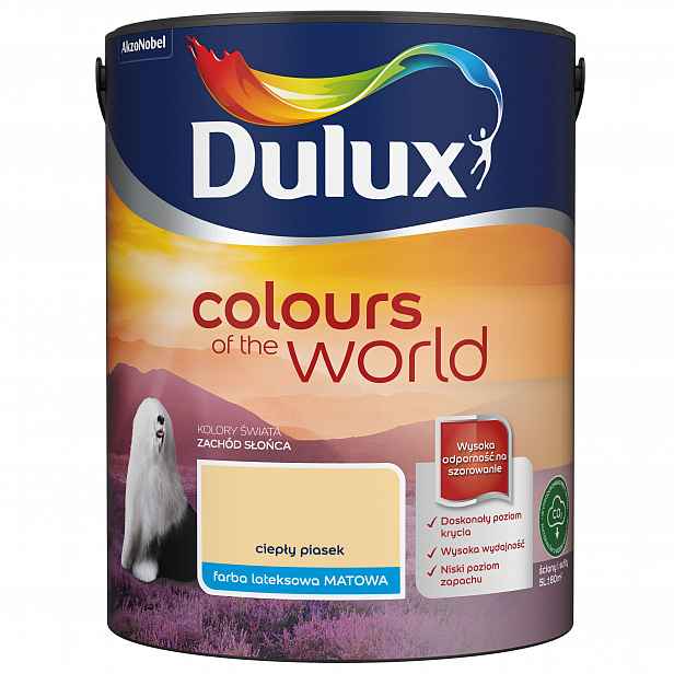 Dulux Colours Of The World Barva Emulzní Barva Teplý Písk 5L