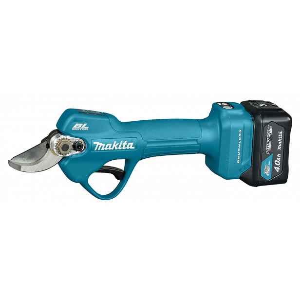 Makita - 12V AKU nůžky, 1x aku 4,0 Ah Li-ion CXT, nabíječka UP100DSMJ