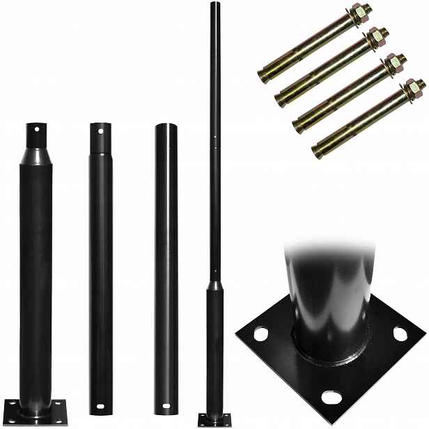 Světelný Sloup Pro Solární Lampy Pouličních Luceren 3 Metry 75mm