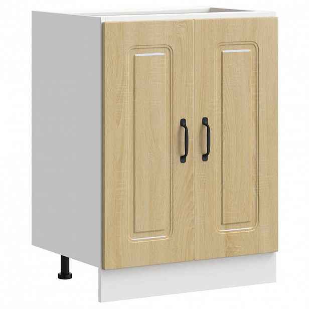 vidaXL Skříňka pod umyvadlo "Kalmar" dub sonoma 60x46x81,5 cm kompozit