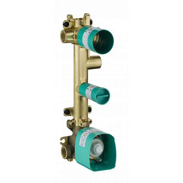 Axor - Těleso termostatového modulu pod omítku pro 3 spotřebiče 36708180