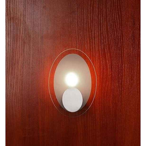 Nástěnná lampa matná 1xG9 18cm Karat oválný nikl