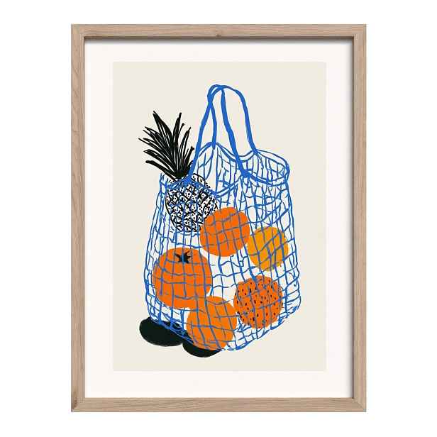 Tištěný obraz s rámem 30x40 cm Summer Fruit – Styler