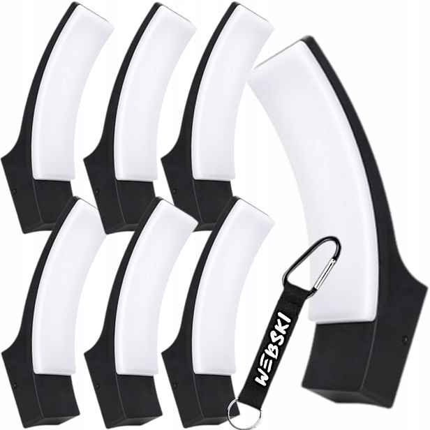 7x Lampa Led nástěnné svítidlo 12W IP65 Vodotěsná na zeď Fasáda