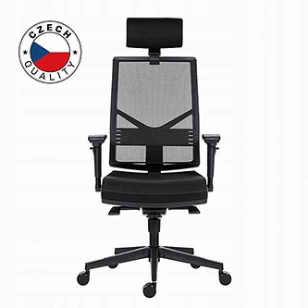 Powerton Ergo Marie Ergonomická kancelářská židle, Černá