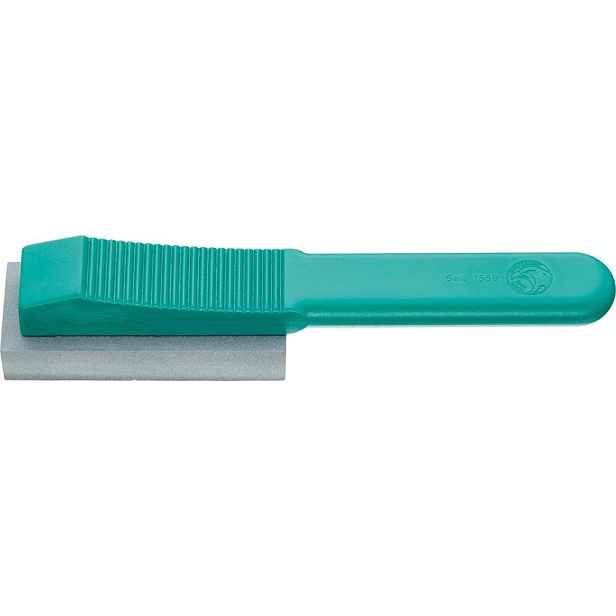 Ruční brousek s rukojetí 125 mm K500 zelený Müller