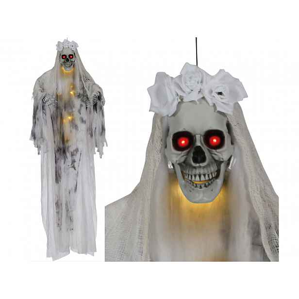 Závěsná dekorace Kostra nevěsty Halloween
