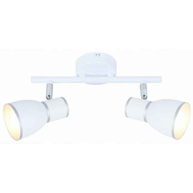 Candellux Fido Stropní svítidlo E14 40W bílá/chromová kovová